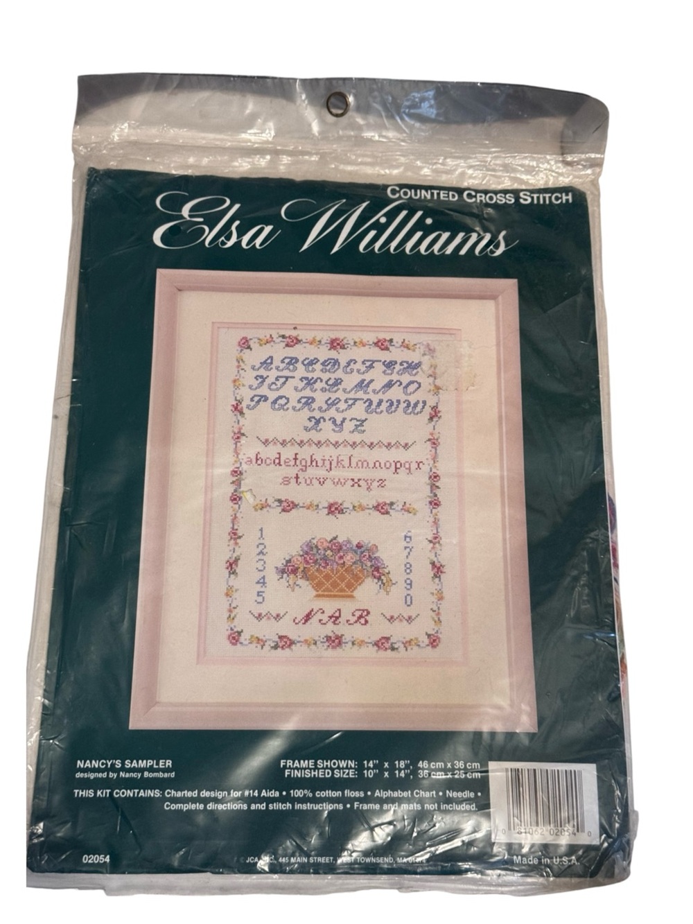 Vintage Elsa Williams Counted Cross Stitch Kit unopened complete